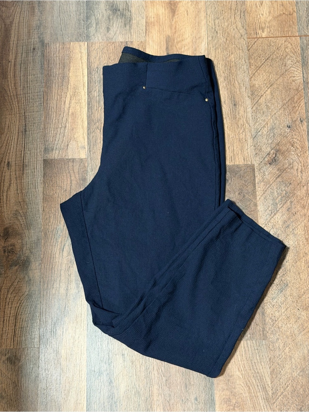 Rafaella Classic Women's Navy Knit Pants